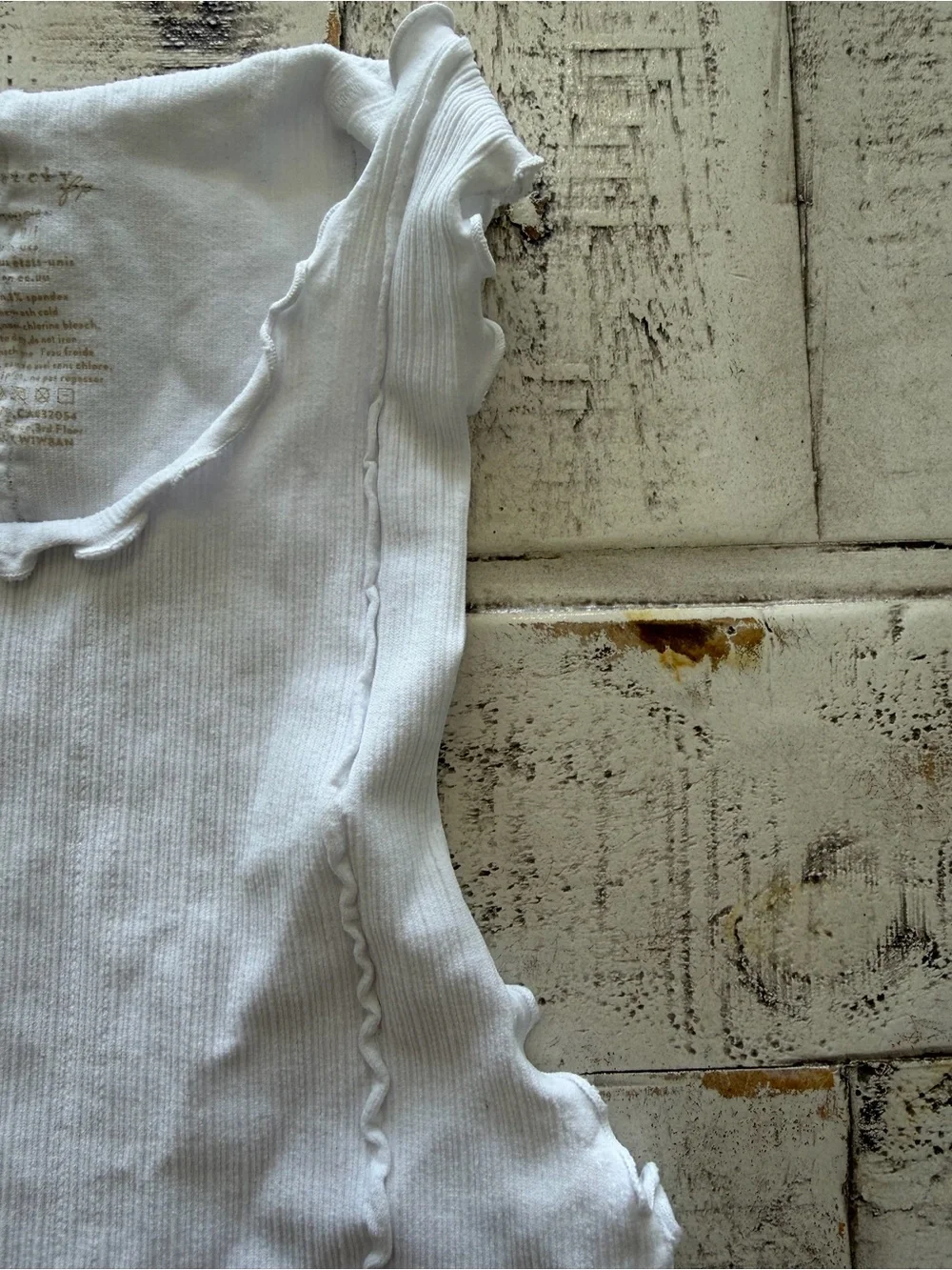 Free People Intimately Better This Way White Tank Top - Picture 9 of 11